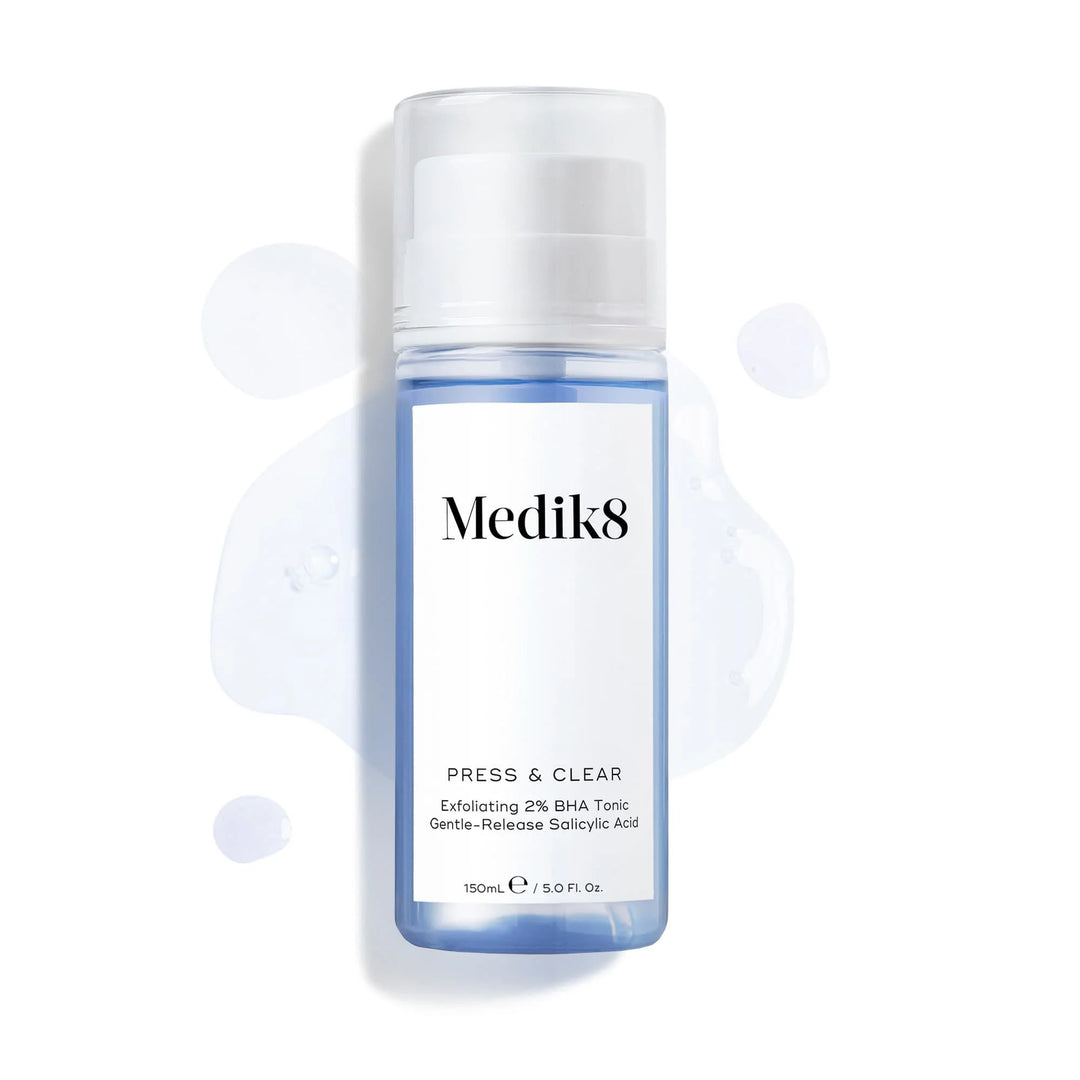 Medik8 Press & Clear 2% BHA Toner exfoliant 150 ml