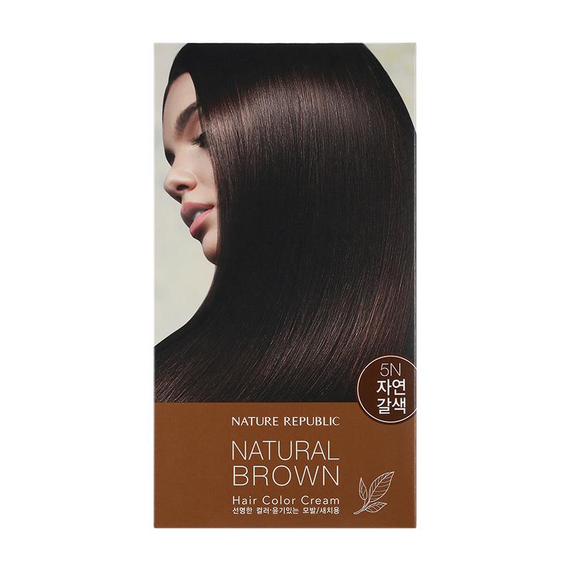 Nature Republic 5 Minutes Natural Brown 120g Vopsea premium hipo-alergenica ultra-rapida