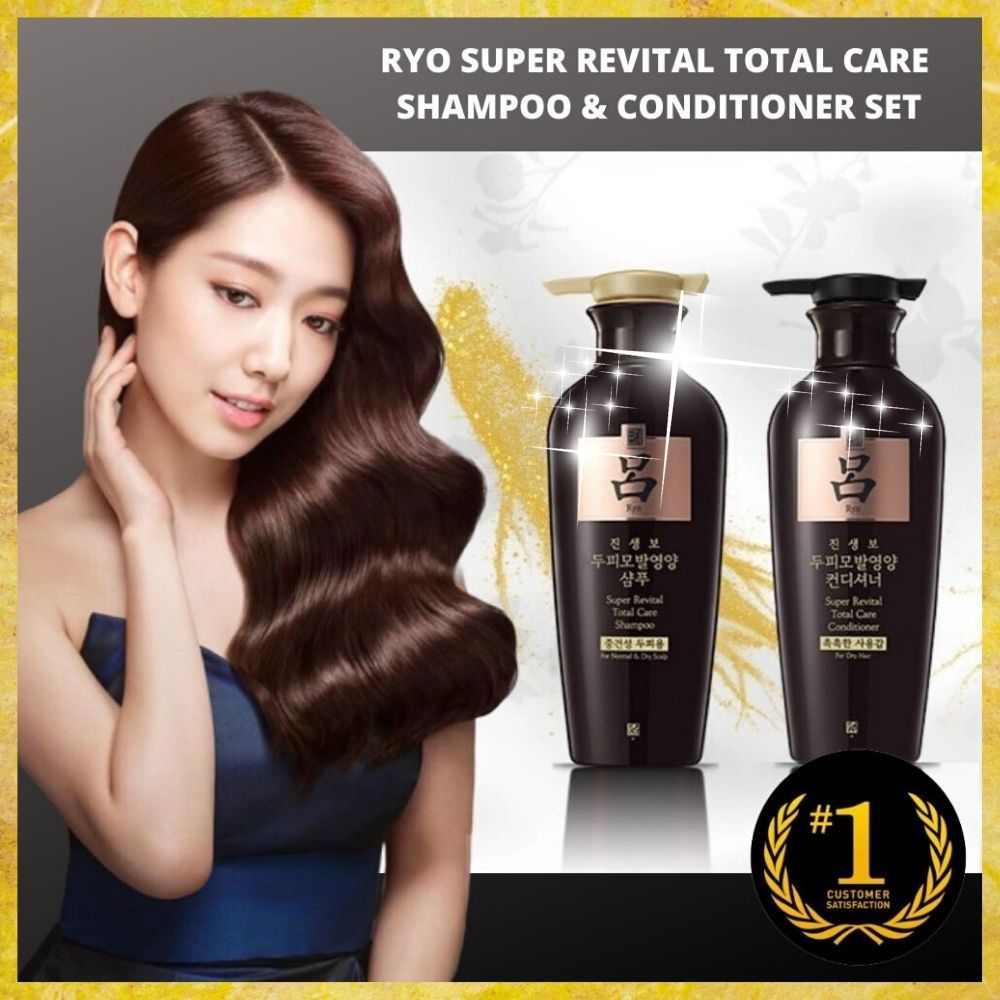 Ryo Super Revital Total Care 400 ml Set sampon & balsam premium all in one