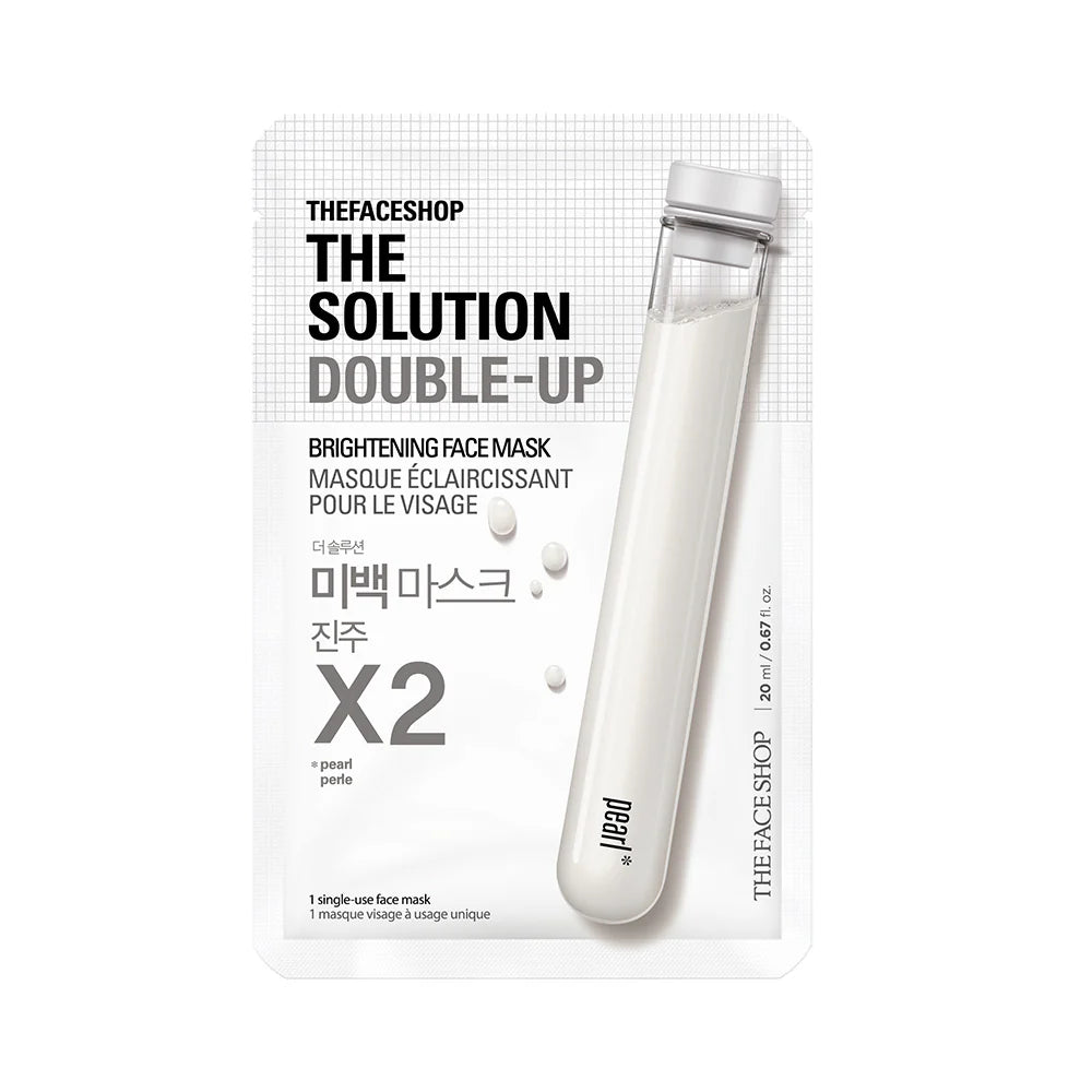 The Face Shop Double-Up The Solution Face Mask