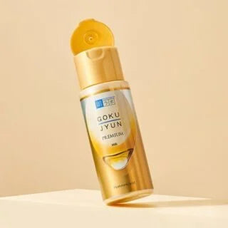 Hada Labo Gokujyun Premium Milk 140 ml Emulsie Premium cu acid hialuronic