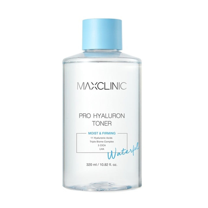 MaxClinic Pro Hyaluron Toner cu 11 tipuri de acid hialuronic 320ml