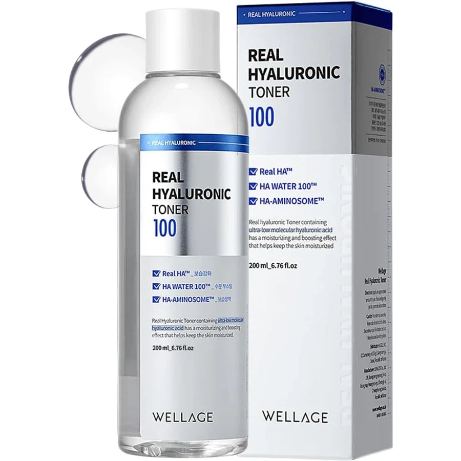 Wellage Real Hyaluronic 100 Toner 200 ml
