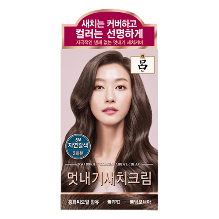 Ryo Vopsea par premium 5N Natural Brown 120 g