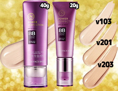 The Face Shop Power Perfection BB Cream SPF 37 / 40 g Nuanta 203