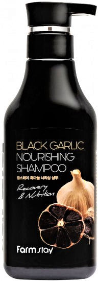 FarmStay Black Garlic 530 ml Sampon anti-cadere