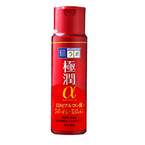 Hada Labo Gokujyun Alpha Lotion 170 ml Lotiune anti-aging cu acid hialuronic